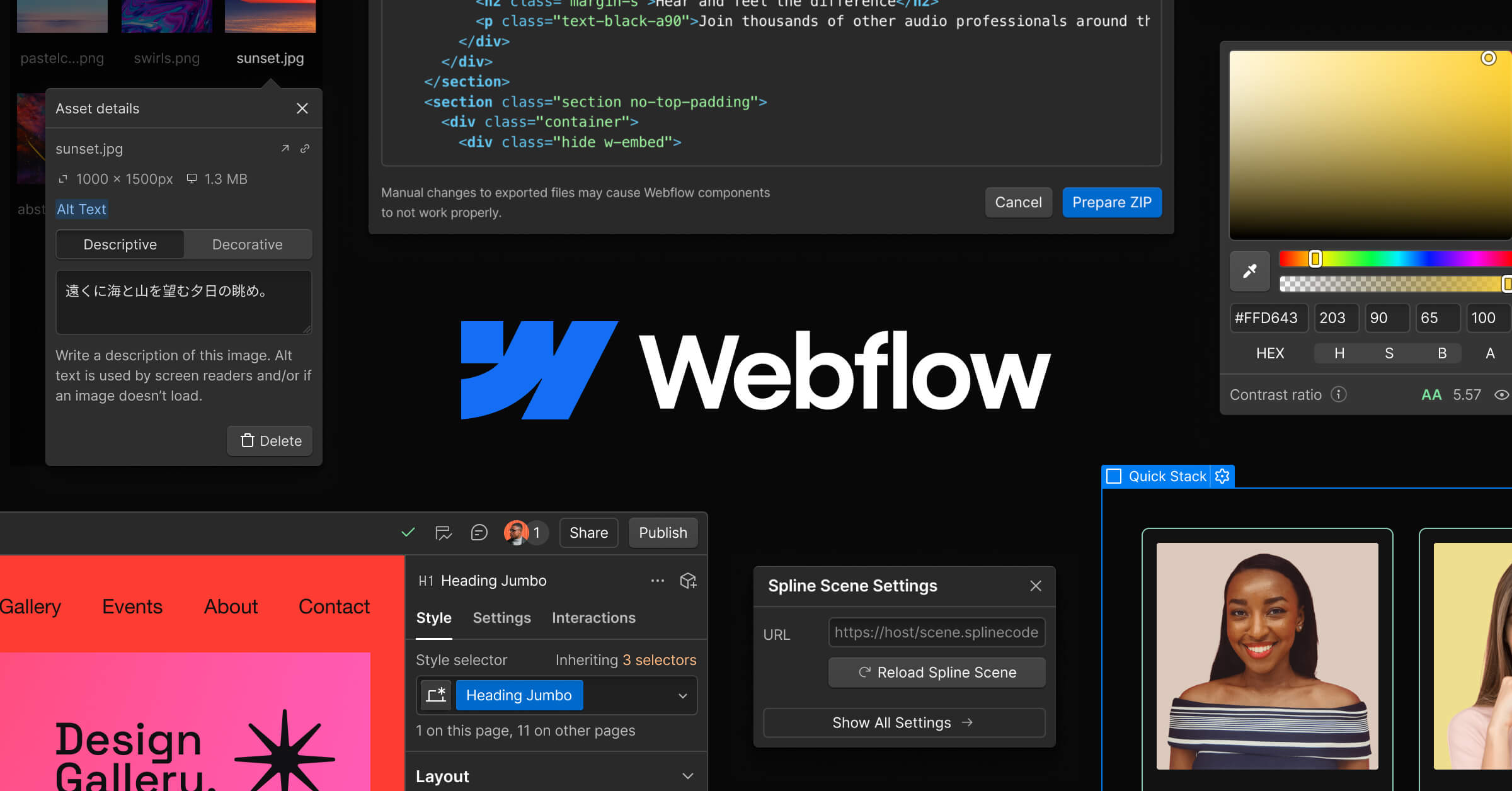 PhantomDev's tweet card. Create custom, responsive websites with the power of code — visually. Design and build your site with a flexible CMS and top-tier hosting. Try Webflow for free.