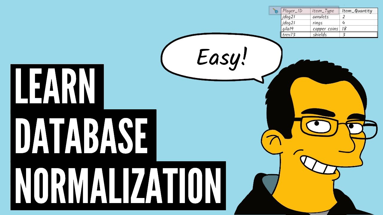 kasir_barati's tweet card. Learn Database Normalization - 1NF, 2NF, 3NF, 4NF, 5NF