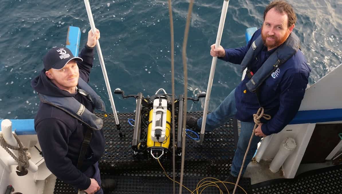 UnmannedSystem's tweet card. Footage captured by a custom-made Boxfish Robotics Remotely Operated Vehicle (ROV), deployed by scientists from the Institute for Marine and...