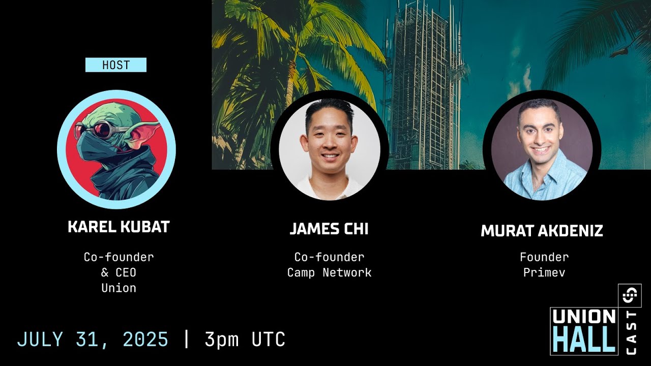 union_build's tweet card. Union Hall Cast ft. Camp Network & Primev