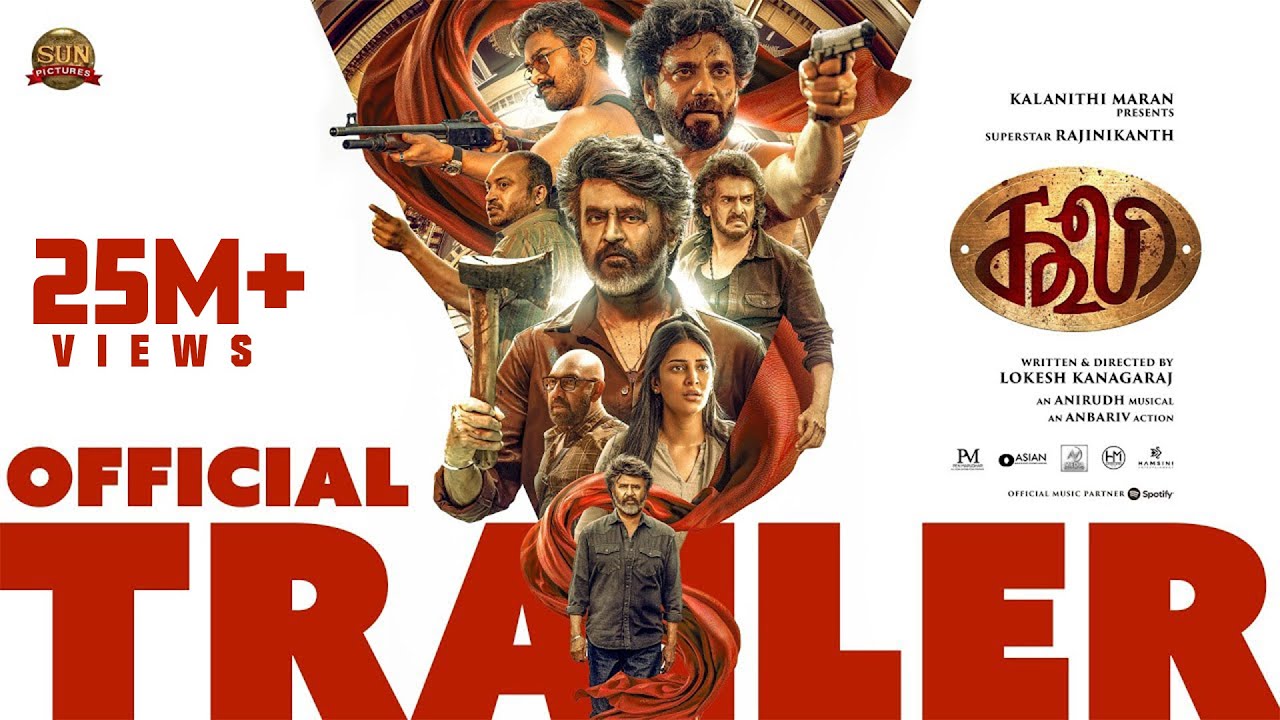 offl_Lawrence's tweet card. Coolie - Official Trailer | Superstar Rajinikanth | Sun Pictures |...