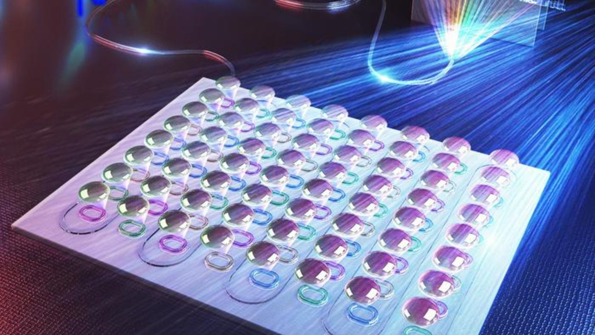IntEngineering's tweet card. Instead of converting images to electronic data for computers to process, the chip uses light signals to make sense of data and act upon it.