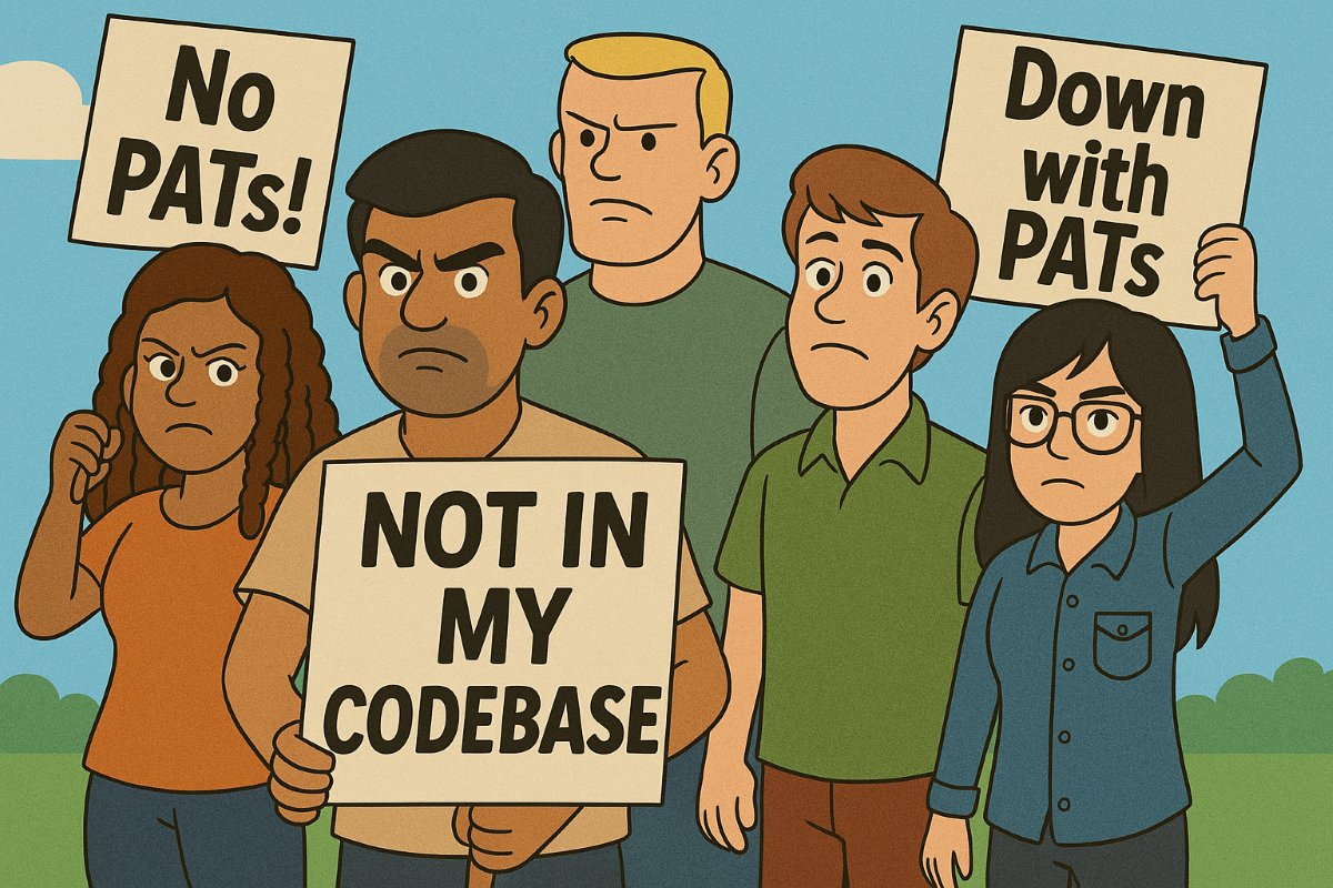 JohnLokerse's tweet card. As organizations continue to strengthen their security posture, restricting usage of personal access tokens (PATs) has become a critical area of focus. With the latest public preview of the Restrict...