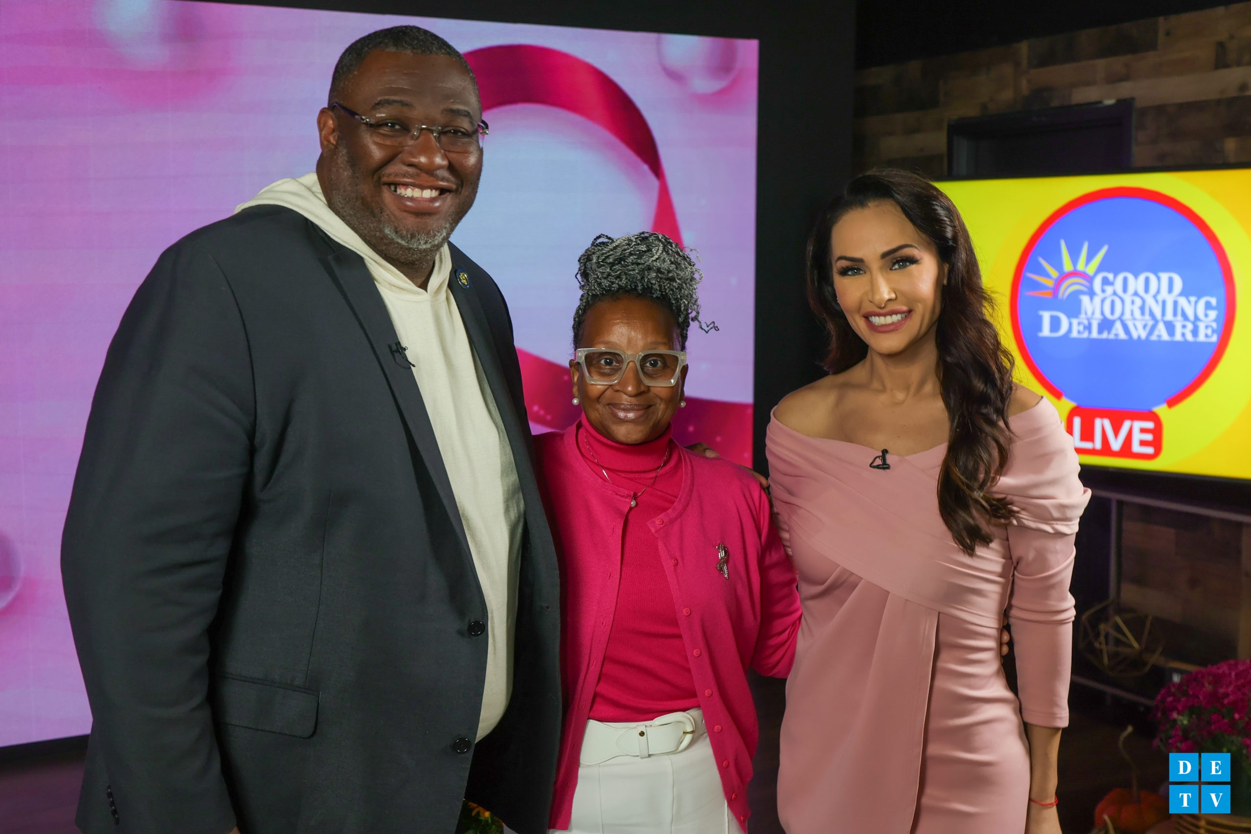 DETVCH's tweet card. Delaware Breast Cancer Awareness with Natalie Belcher | Good Morning Delaware October is Breast Cancer Awareness Month, and Good Morning Delaware is shining a light on the organizations making a...