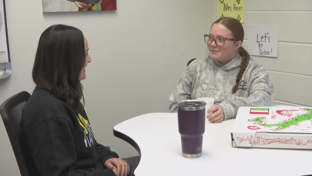 MyStateline's tweet card. South Beloit High School has turned what used be a check-in system during covid into a senior tradition.