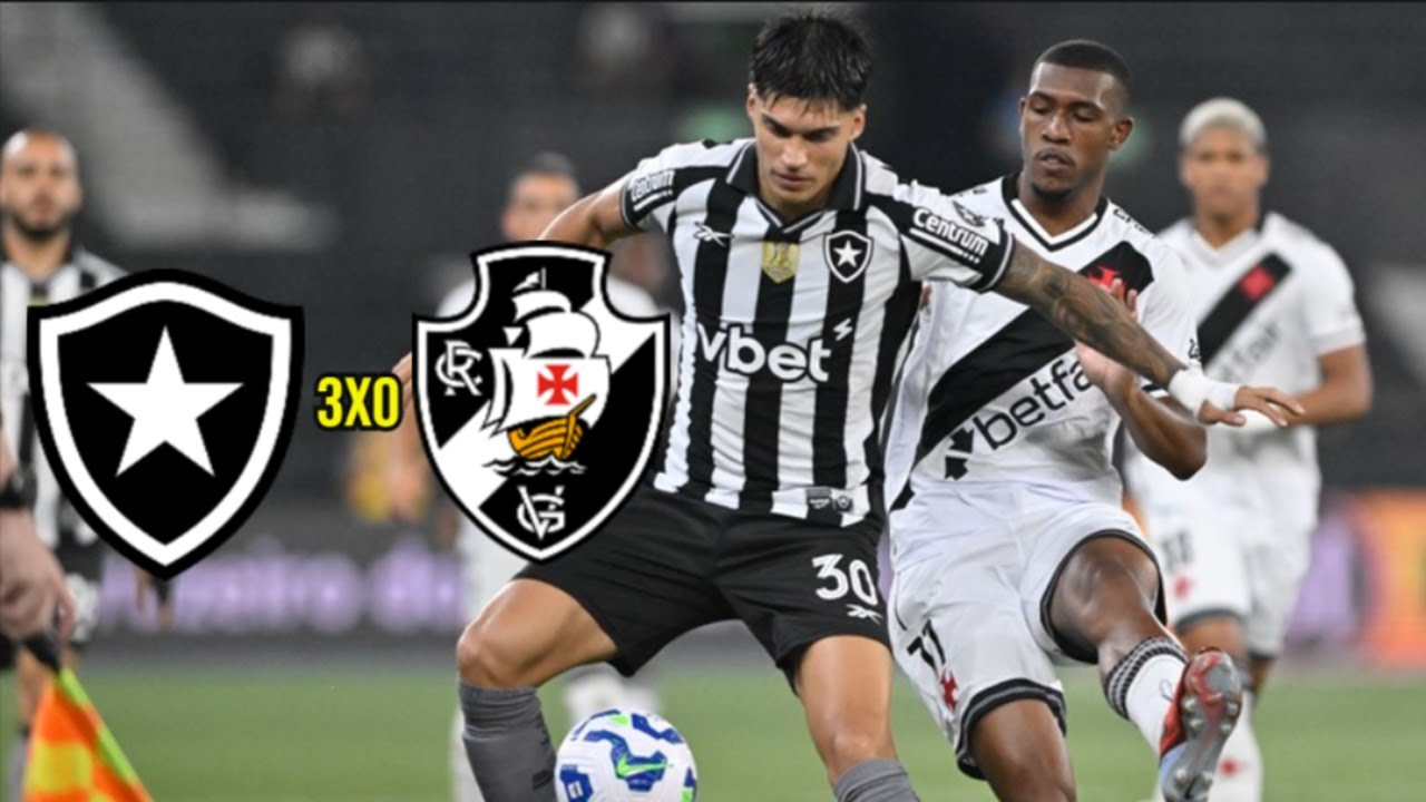 BlogDoGarone's tweet card. COM ATUAÇÃO CONSTRANGEDORA, VASCO PERDE PARA O BOTAFOGO | PÓS-JOGO...