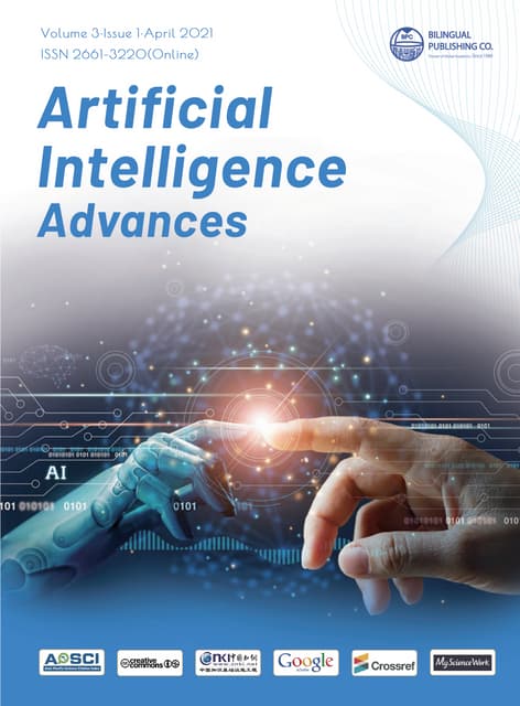Artific06590490's tweet card. Artificial Intelligence Advances | Vol.3, Iss.1 April 2021