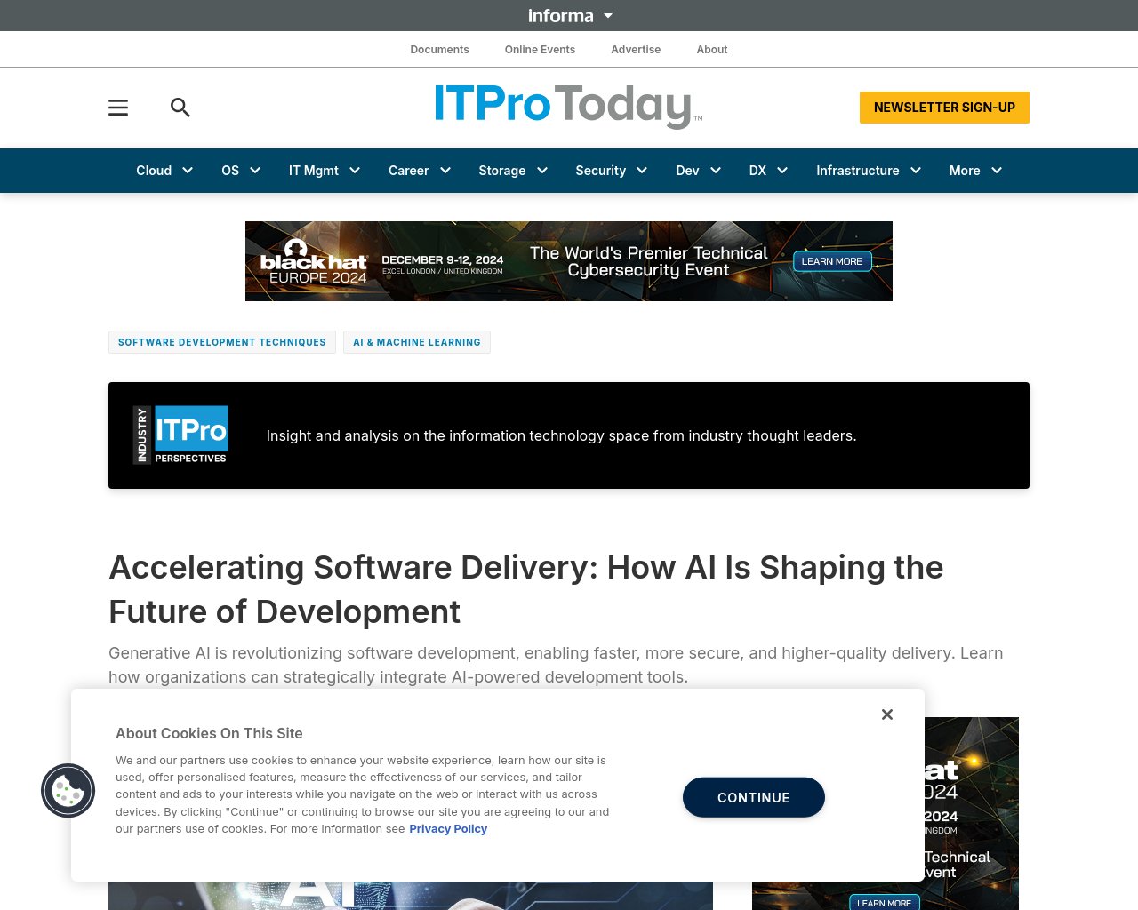 managetech_inc's tweet card. 要約: Generative AIはソフトウェア開発を革新し、より速く、より安全で、高品質な提供を可能にしてい