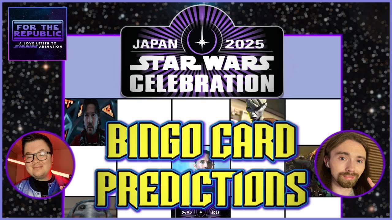 DonovanMeade's tweet card. Star Wars Celebration Japan Bingo! - For The Republic #89