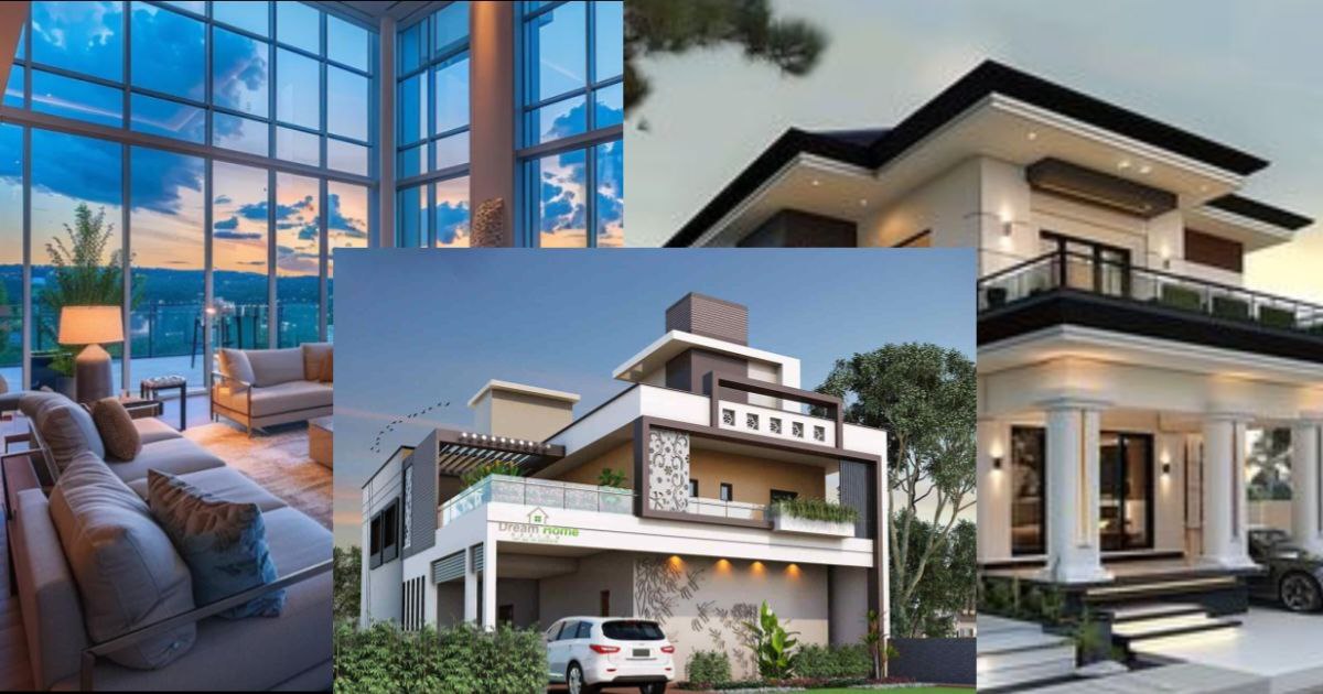 aihindi_in's tweet card. भारत में और दुनिया भर में अब ai home design systeam ऐसे घर बना रहे हैं जो न सिर्फ खूबसूरत दिखते हैं, बल्कि प्राकृतिक रोशनी, हवा, ऊर्जा उपयोग, और मानवीय