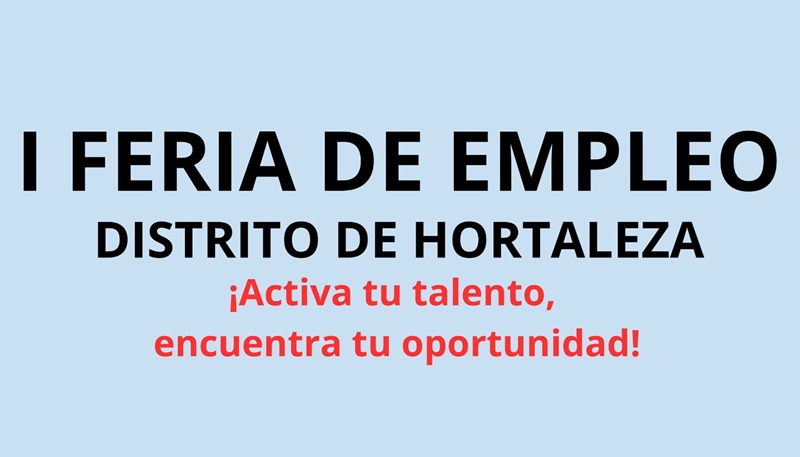 Gacetinmadrid's tweet card. La Junta Municipal del Distrito de Hortaleza celebra I Feria de Empleo del distrito, organizada en colaboración con la Agencia para el Empleo, un punto de encuentro entre empresas y personas que...
