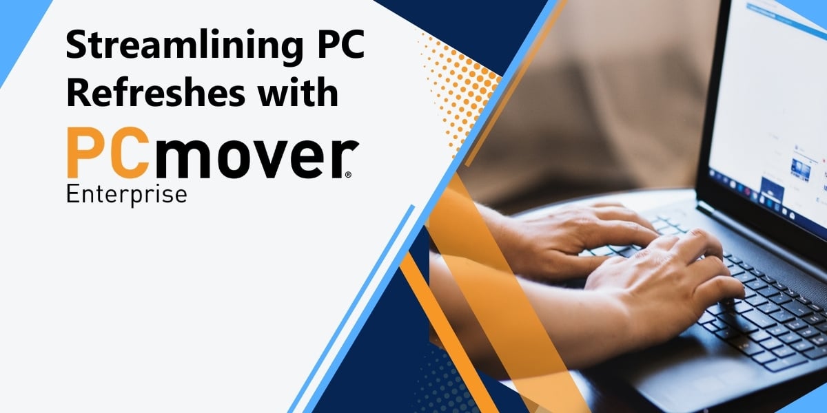 Laplink's tweet card. Explore how PCmover Enterprise revolutionizes the way businesses handle PC refresh projects, ensuring a smooth transition and minimal downtime.