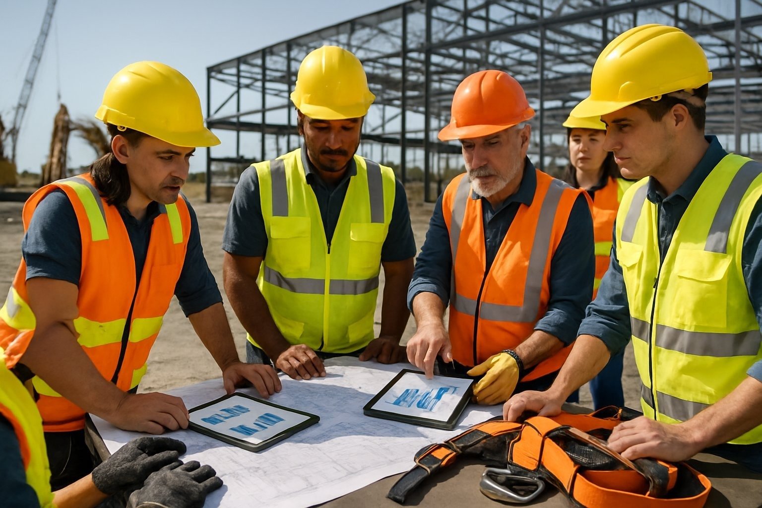 SafetyVue's tweet card. Turn field data into construction safety KPIs that predict and prevent risk. See how SafetyVue AR, the Mobile App, and Insights convert field data into proactive intelligence.