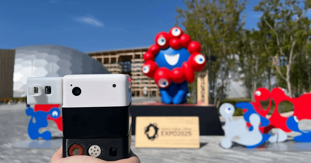 CareCube_health's tweet card. 20年ぶりに日本で開催され、世界各地から165の国と地域が参加する「大阪・関西万博2025」。「いのち輝く未来社会のデザイン」をテーマに、未来の暮らしを体感できるパビリオンが勢ぞろい。AIやロボティクス、バイオテクノロジーなど、最先端の技術が集まります。 実は、そんな大阪・関西万博に！ 弊社サウンド＆ヴィジョンテクノロジーズも出展させていただきました！ 「Care Cube」とミャクミャクの...