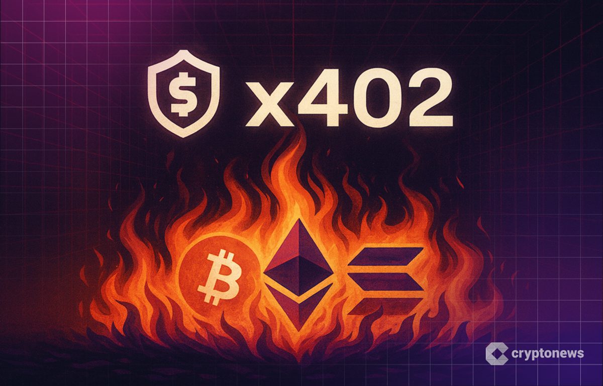 MansaMusaX3R's tweet card. x402 revives a forgotten HTTP code, powers instant payments on Base, and sends related tokens soaring by nearly 2,000%.