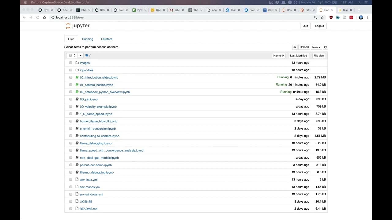 CanteraSoftware's tweet card. Cantera: 2019 National Combustion Meeting Morning Session