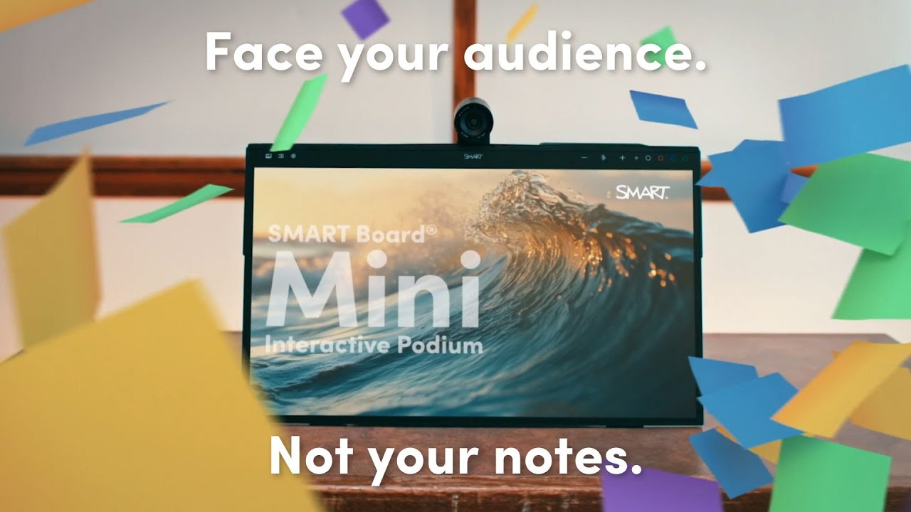 ThatsaSMARTIdea's tweet card. The SMART Board Mini - Make your message stick