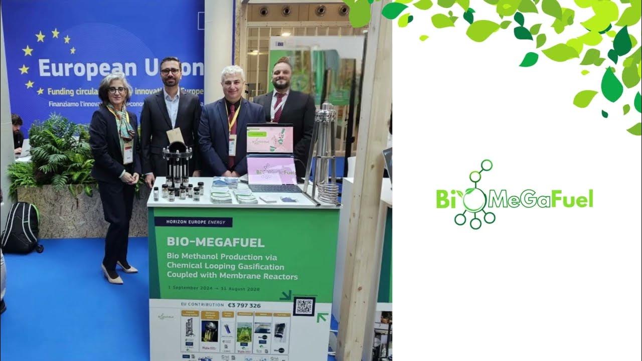 1cubebv's tweet card. Bio-MeGaFuel at ECOMONDO 2025 in Rimini
