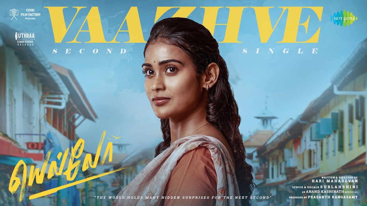 udhayramakrish2's tweet card. Vaazhve Pogudhe - Lyrical | Yellow | Poornima Ravi | Vaibhav | Anand...