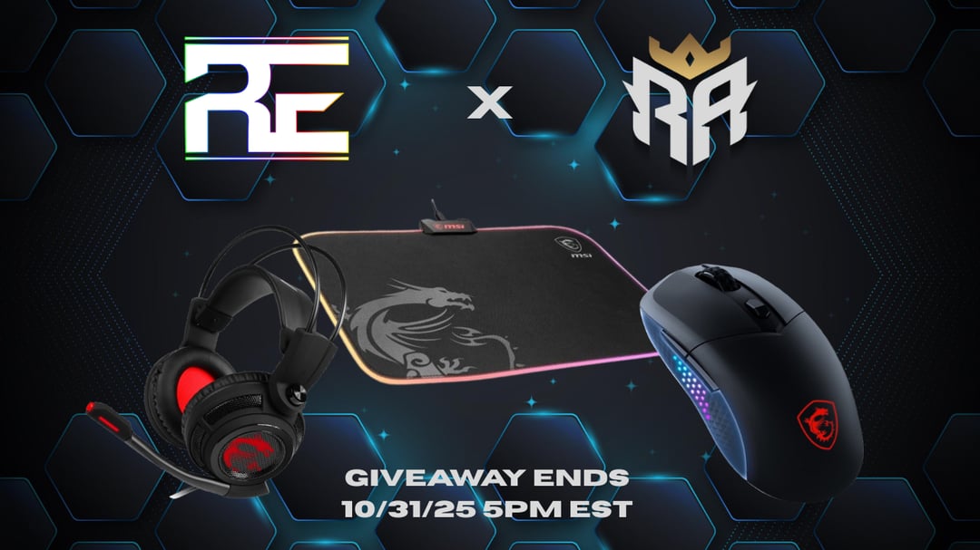 rednek_engineer's tweet card. Giveaway ends 10/31 5pm Est. MSI Bundle includes MSI Versa 300 Elite wireless, MSI Agility GD30 and MSI DS502. Sponsored from REPC x RA. One winner will be chosen good luck!
