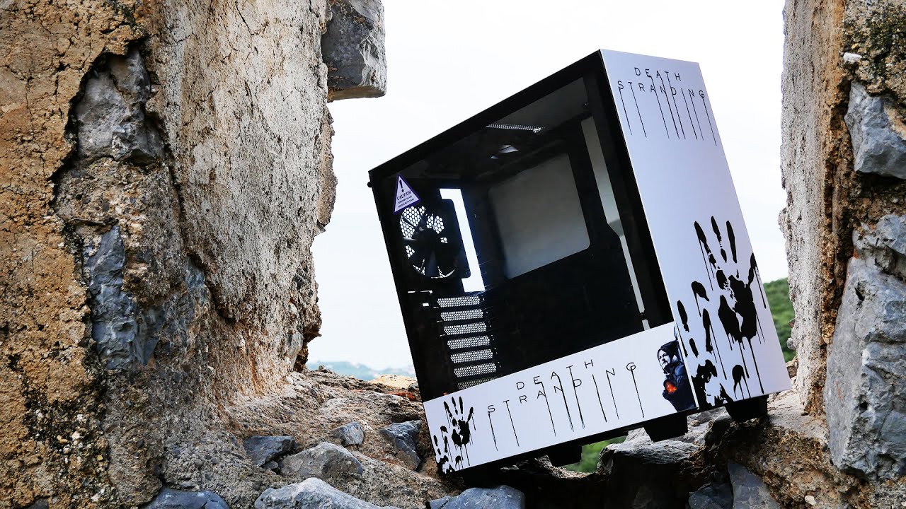 foulinux's tweet card. My "Death Stranding" Custom Cases | feat. Nzxt H510i & H200i