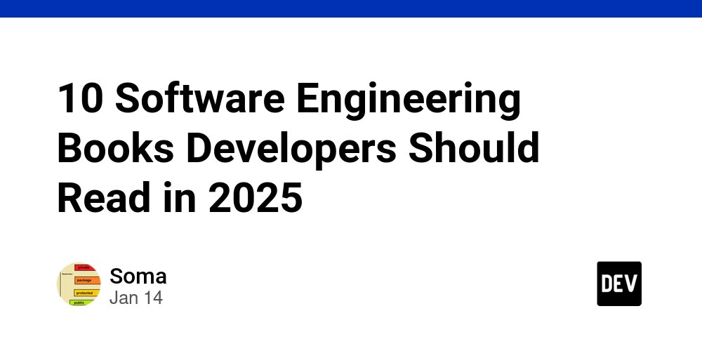 prod42net's tweet card. These are the 10 books every software engineer or developer should read in 2025 to become a better engineer or developer.