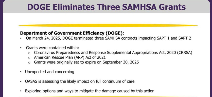MetroBeatNews's tweet card. Lawmakers and advocates are calling on the state government to backfill the federal grant funding that’s been cut.