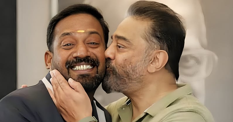 CinemaVikatan's tweet card. நாயகன் ரீரிலீஸ்: ``அப்பாவுடைய விசில் சத்தம் கேட்க மாட்டேங்குதுன்னு சொன்னேன்" - இந்திரஜா ரோபோ சங்கர்