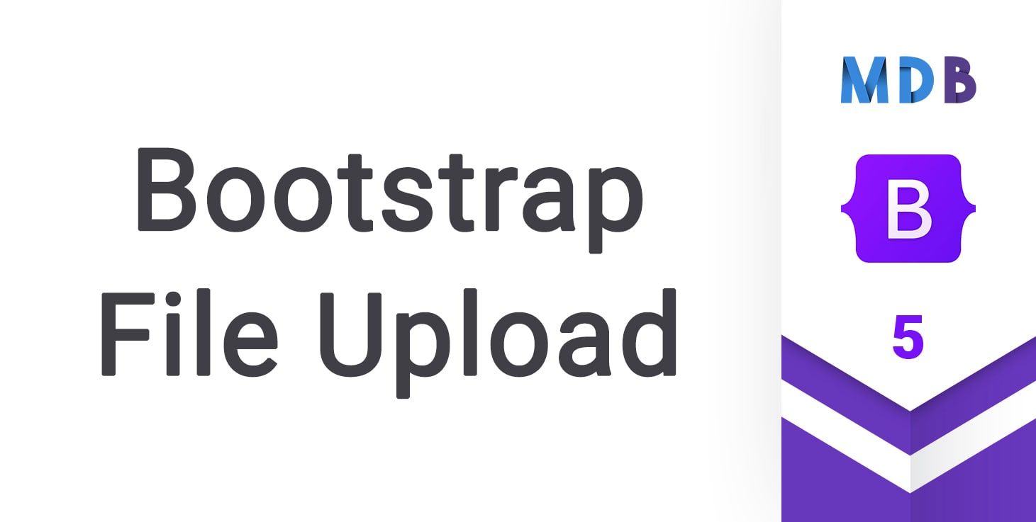 MDBootstrap's tweet card. Angular File upload plugin built with Bootstrap 5, Angular and Material Design. Many customization options like custom height, max size, confirmation message, and much more.