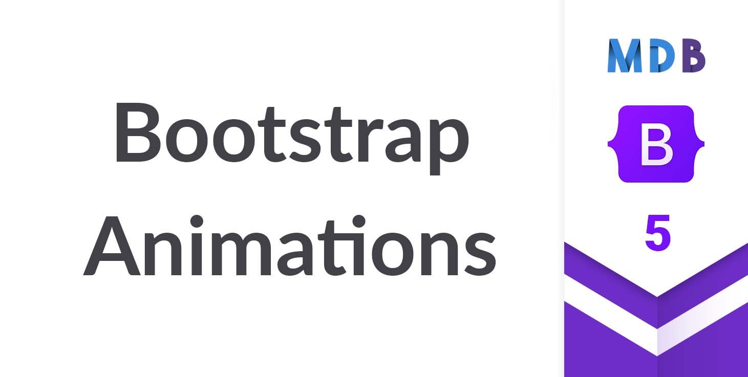 MDBootstrap's tweet card. Bootstrap 5 animations imitate motions for web elements. +70 animations generated by CSS only, work on every browser.