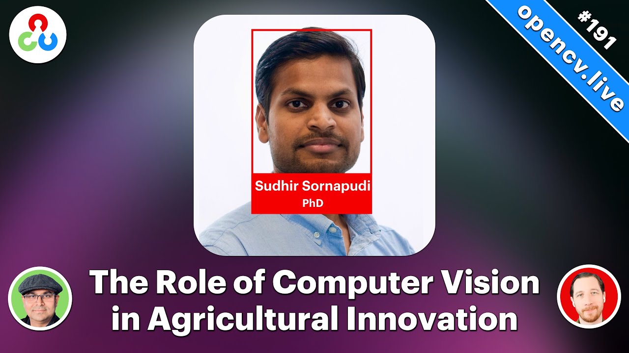 opencvlive's tweet card. From Pixels to Progress: The Role of Computer Vision in Agricultural...