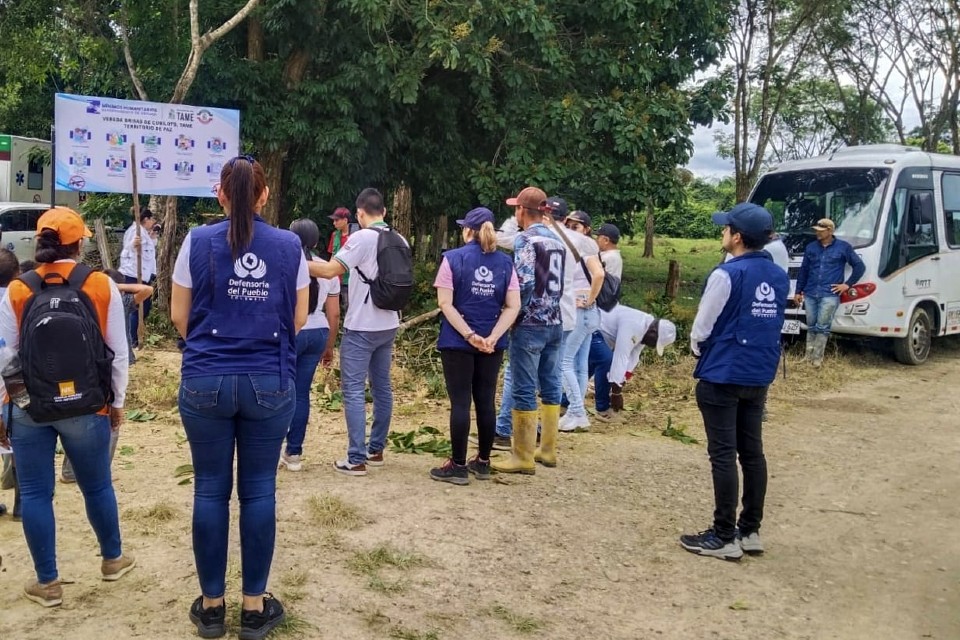 ElCirculoarauca's tweet card. El municipio de Tame, en Arauca, con su extensa zona rural, ha sido uno de los territorios más afectados por el conflicto armado en los últimos años. Por esta razón, la Defensoría del Pueblo, a...