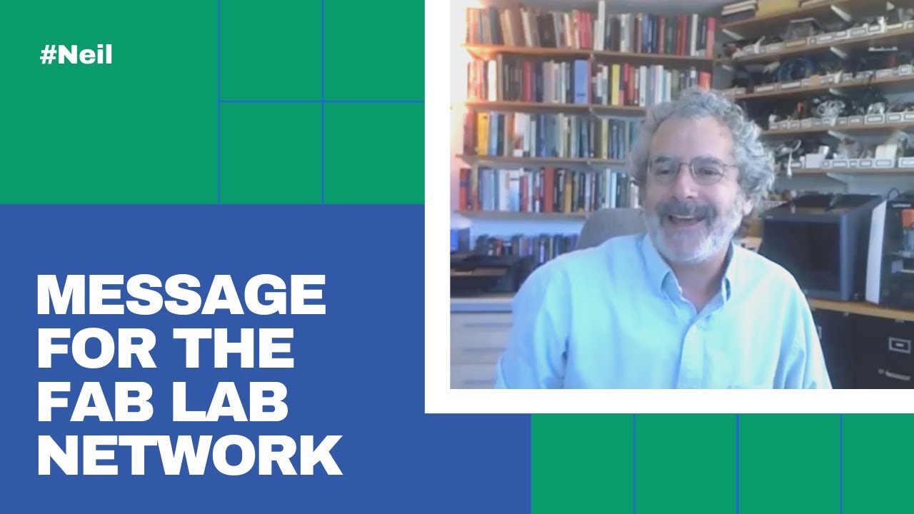 FabFndn's tweet card. Message for the Fab Lab Network