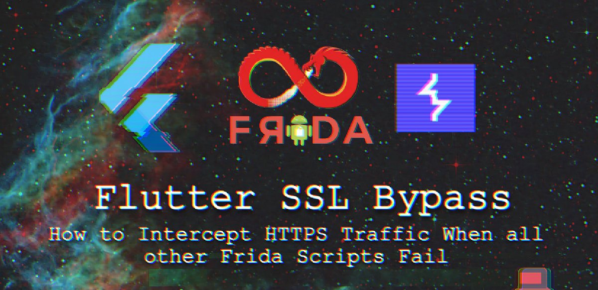 nolunchbreaks's tweet card. In this article, I’ll walk you through my journey in intercepting HTTPS traffic from a APK based on Flutter during a pentesting engagement…