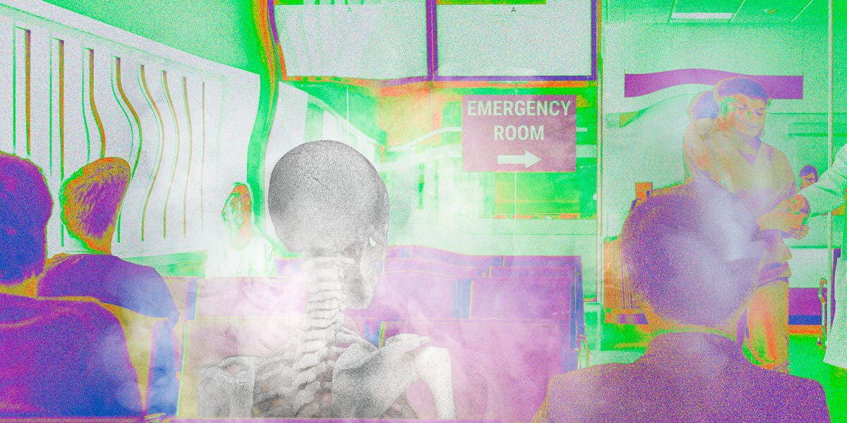 TheFP's tweet card. Uncontrollable vomiting. Morphine drips. Emergency room bills higher than your dealer’s rent. Today’s weed is so strong that it is putting people in the hospital, writes Josh Code.