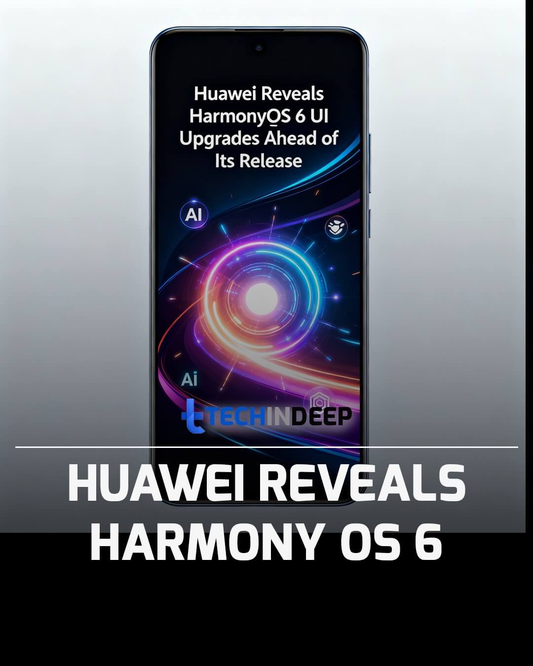 TechinDeep's tweet card. Huawei has officially unveiled HarmonyOS 6, its latest operating system upgrade that promises to revolutionize the user experience with cutting-edge UI enhancements, artificial intelligence integra...