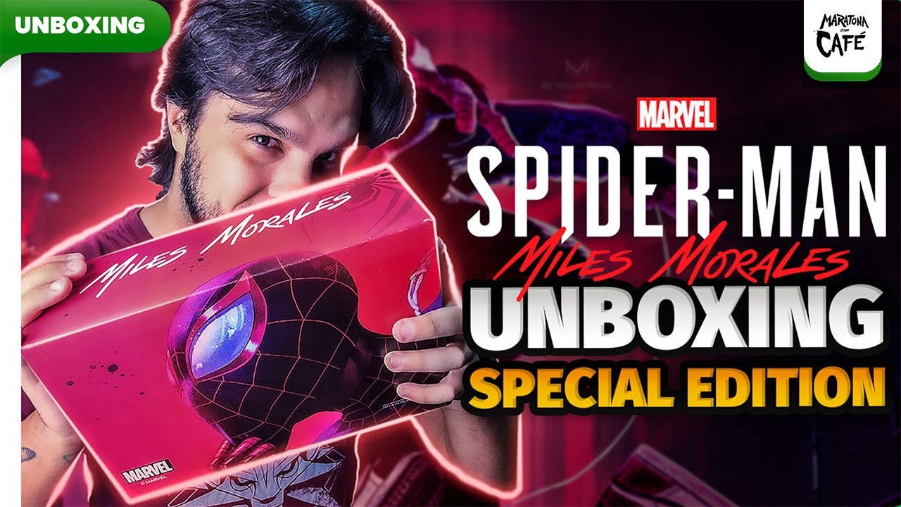 vmax_cs's tweet card. Especial MILES MORALES da NERD AO CUBO | UNBOXING