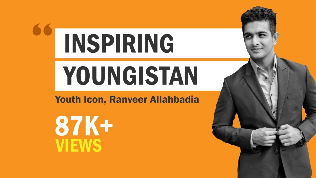 RelianceGCS's tweet card. Inspiring Youngistan | Youth Icon | Ranveer Allahabadia | BeerBiceps