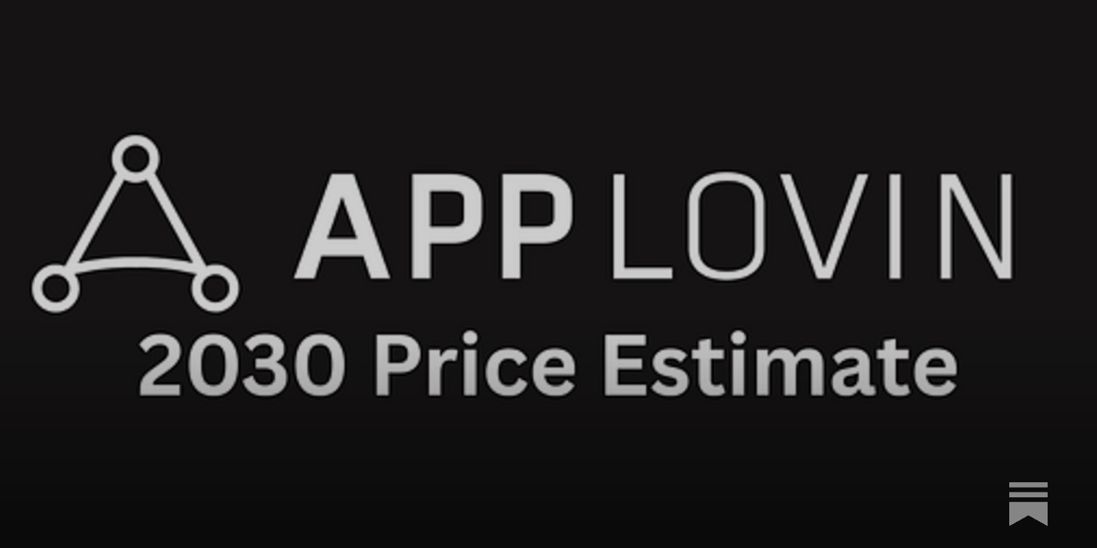 TheRayMyers's tweet card. 2030 Valuation Model