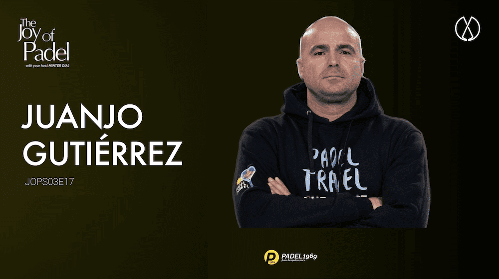 joyofpadel's tweet card. Juanjo Gutiérrez, former professional padel player and current Spanish coach and national team manager, shares his experience in the world of padel. He discusses his transition from tennis to...