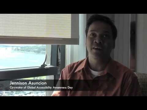 Tech_at_LEAD's tweet card. Global Accessibility Awareness Day 2014: Interview with Jennison...
