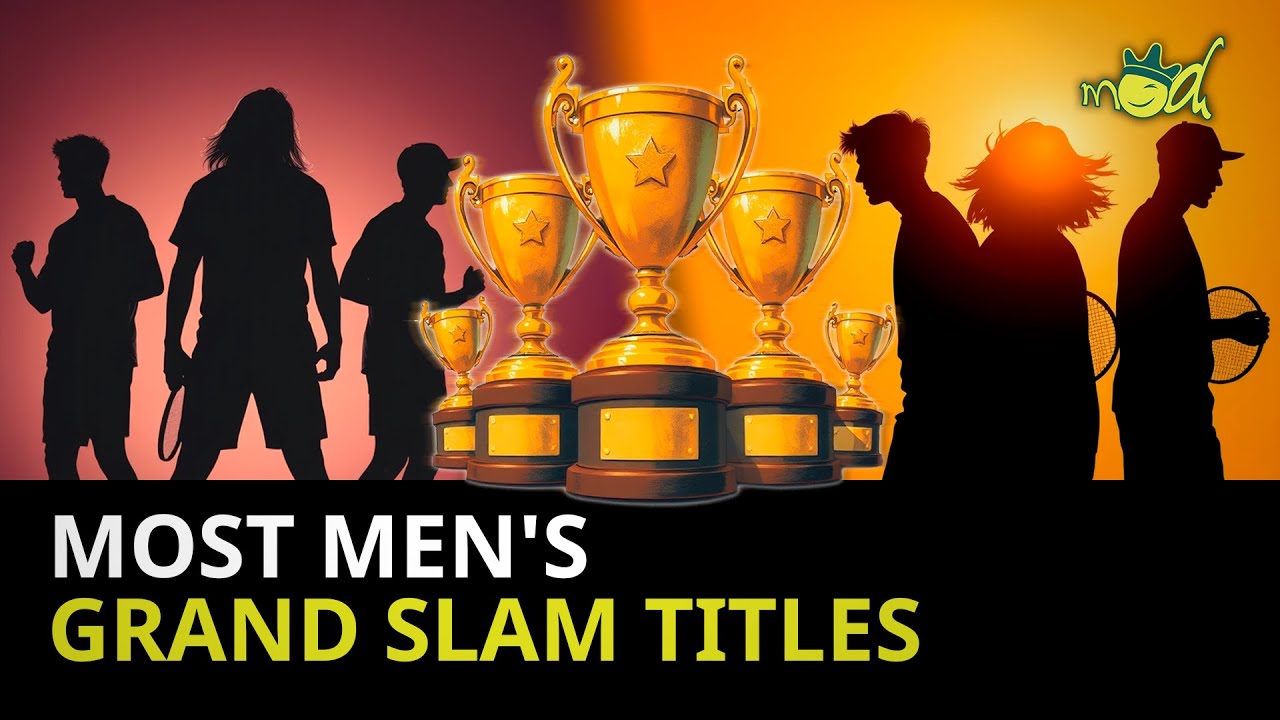 mediatopdesigns's tweet card. 🏆 Who has won the most Grand Slams in the history of men's tennis?