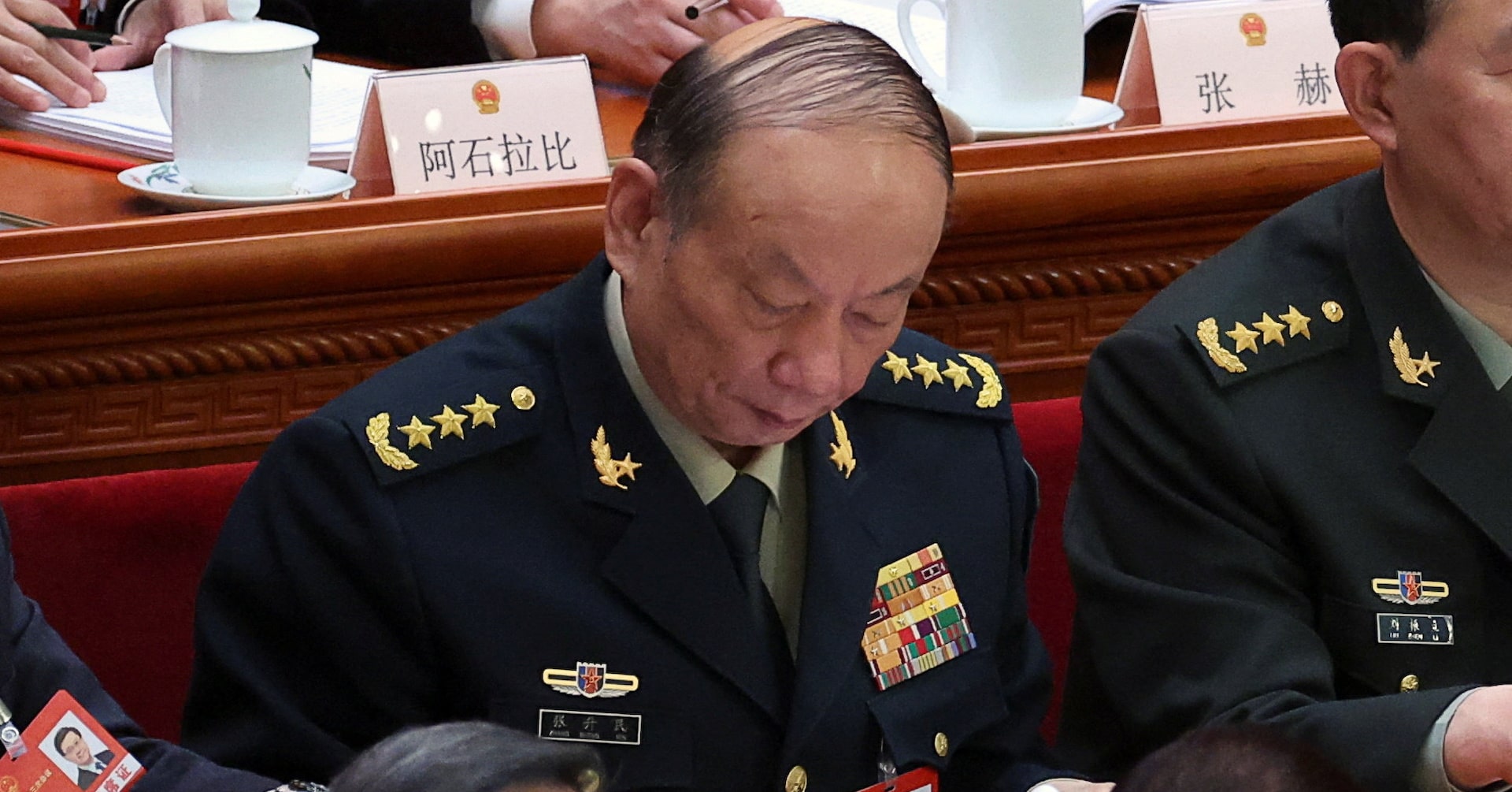 PredictedLabs's tweet card. Chinese military official Zhang Shengmin, 67, was promoted to become the country's number two general at a key Communist Party meeting on Thursday, Xinhua reported, after a military corruption purge...