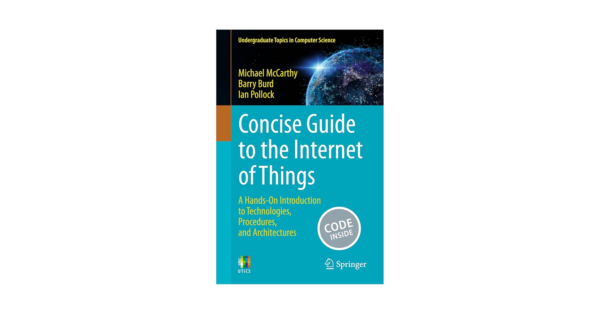 allmycode's tweet card. Concise Guide to the Internet of Things: A Hands-On Introduction to Technologies, Procedures, and...