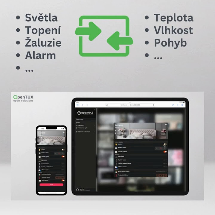 open_tux's tweet card. PiHome - Tvůj dům. Tvoje pravidla #chytradomacnost #svepomoci