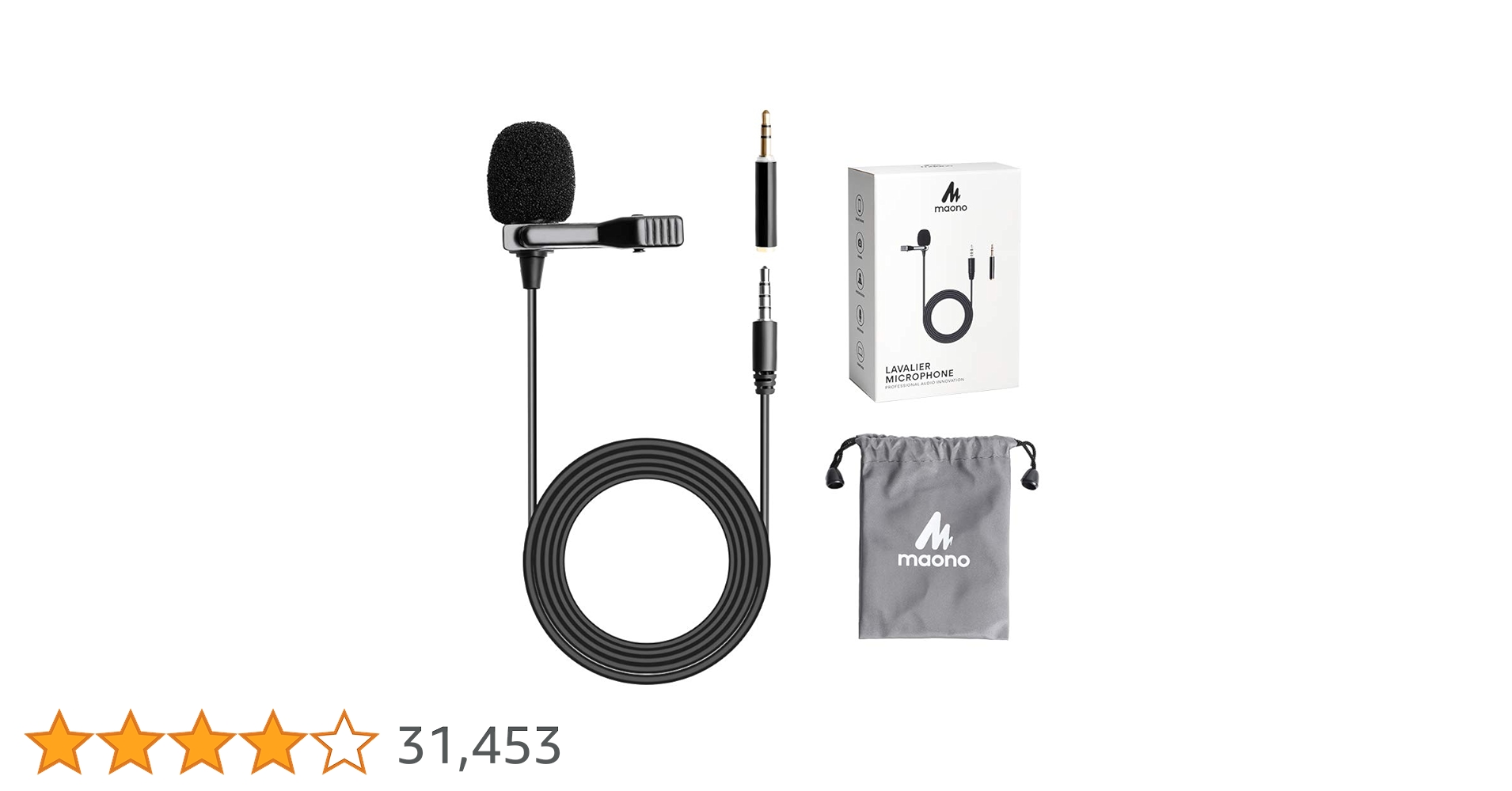 tutorwebtech's tweet card. MAONO MICROPHONE AU-400