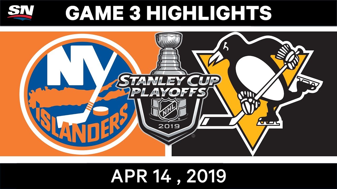 cosmopage19's tweet card. NHL Highlights | Islanders vs Penguins, Game 3 – Apr 14, 2019