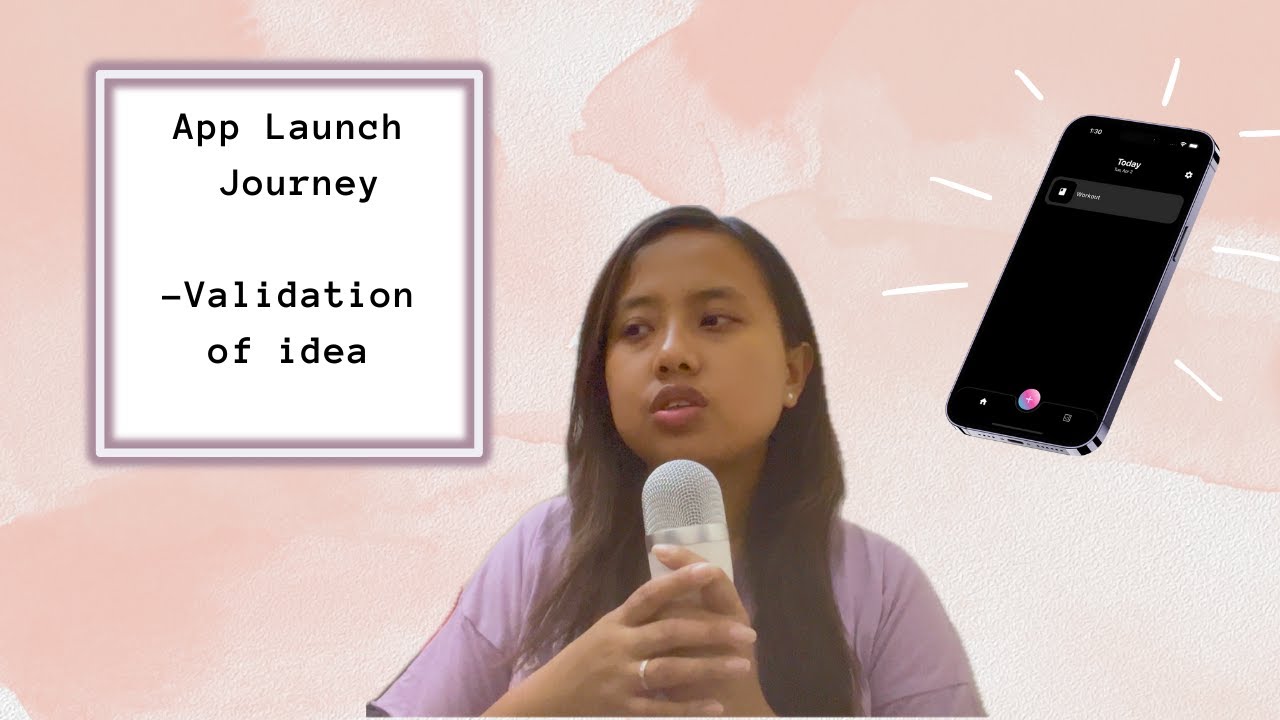 code_boba's tweet card. App Launching Journey - Validation of Idea
