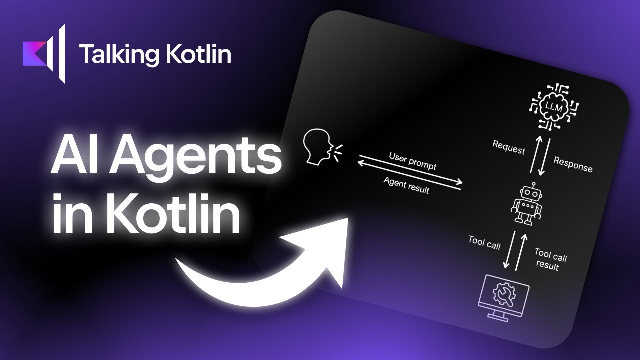 kotlin's tweet card. Building AI Agents With Koog | Talking Kotlin 142