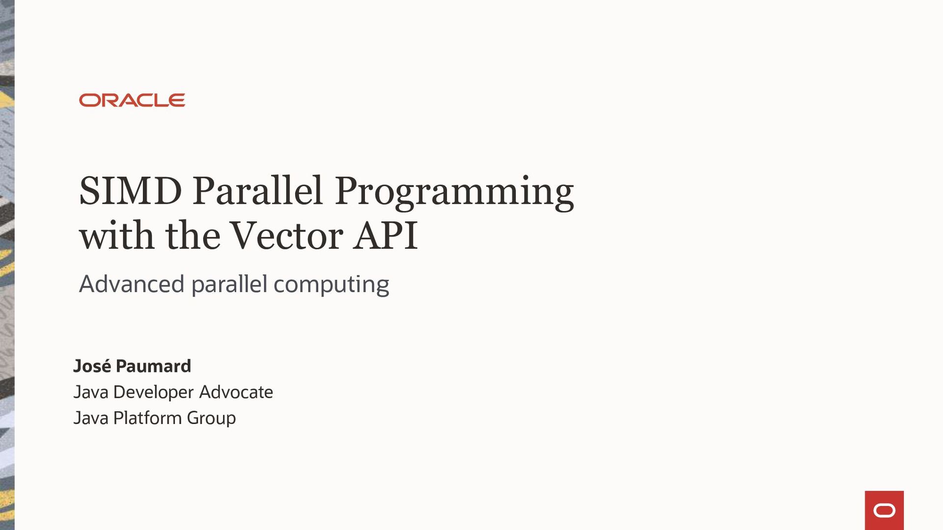 JosePaumard's tweet card. The first version of the Vector API was published as an incubator feature with the JDK 16. The JDK 22 released the 7th incubator version, and the API is…